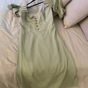 Nasty Gal. Midi dress. Off the shoulder. Size 4